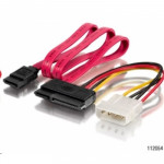 CAVI CAVI ALIMENTAZIONE - CAVO DATI ED ALIMENTAZIONE SATA (0.15MT 0.50MT) EQUIP 112054 EAN:4015867127940  - Borgaro Online