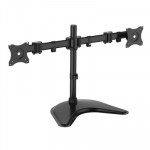 MONITOR ACCESSORI - SUPPORTO X DOPPIO MONITOR DA TAVOLO 13''-27'' EQUIP 650118 SUPP.FINO A 8KG - VESA FINO A 100X100 ROTAZIONE 360 -EAN: 4015867202227 - Borgaro Online