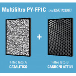 PURIFICATORI D'ARIA ACCESSORI - MULTIFILTRO PURIFY PY-FF1C PER SERIE F: COMPRENDENTE FILTRO A CARBONI ATTIVI + FILTRO CATALITICO - Borgaro Online