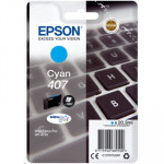 MATERIALI DI CONSUMO CARTUCCE - CARTUCCIA EPSON 407 ''TASTIERA'' C13T07U240 CIANO X WF-4745DTWF 1.900PAG. - Borgaro Online