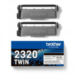 MATERIALI DI CONSUMO TONER - MULTIPACK BROTHER TONER TN2320TWIN 2XTN2320 X HL-L2300D/L2340DW/L2360DN/L2365DW DCP-L2500D/L2540DN/L2700DW - Borgaro Online