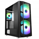 CABINET BIG TOWER GAMING NO PSU - CABINET ITEK MAJES 20 EVO - GAMING FULL TOWER, 2X20CM ARGB FAN, USB3, FRONT & SIDE PANEL TEMP GLASS (ITGCAMAJ20E) - Borgaro Online
