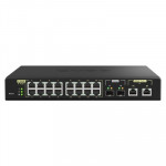NETWORKING SWITCH GIGABIT - SWITCH QNAP QSW-M2116P-2T2S 16P POE 2.5GBE RJ45 802.3AT(30W)+2P POE 10GBE SFP+ 2P POE 10GBE RJ45 WITH 802.3BT(90W) FINO:31/05 - Borgaro Online