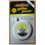 ACCESSORI BATTERIE - BATTERIA ALKALINA 389A TIPO MINI BOTTONE GOLDENPOWER DA 1.5,V - BLISTER 1 PZ. 389A BC1 (AG10) LR54 PER OROLOGI E CALCOLATRICI - Borgaro Online