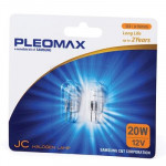ILLUMINAZIONE LAMPADE ALOGENE - LAMPADA ALOGENA PLEOMAX/SAMSUNG G4 PER FARETTO 20W  BLISTER DA 2PZ 8-801790381476 - Borgaro Online
