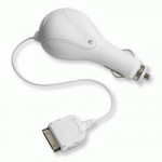 ACCESSORI ALIMENTATORI ESTERNI - CARICABATTERIE APPLE30PIN DA AUTO RETRAK EUIPODCHGCW CAVO 90CM BIANCO OUT:0,7A 0181204000543 - Borgaro Online