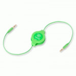 CAVI CAVI RETRATTILI - CAVO DA 3,5MM A 3,5MM PER MP3 RETRATTILE EUCABLE35GN VERDE RETRAK 816983011236 - Borgaro Online
