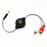 CAVI CAVI RETRATTILI - CAVO DA 3,5MM A RCA RETRATTILE EUCABLERCA35 RETRAK 0181204000420 - Borgaro Online