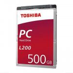 HARD DISK SATA3 - 2,5 - HARD DISK NB SATA3 2.5'' 500GB TOSHIBA L200 HDWK105UZSVA 5400RPM 8MB CACHE ALTEZZA 7MM - Borgaro Online