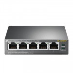 NETWORKING SWITCH GIGABIT - SWITCH 5P LAN GIGABIT TP-LINK TL-SG1005P DESKTOP 4P POE  -GARANZIA A VITA - Borgaro Online