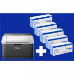 STAMPANTI LASER - STAMPANTE BROTHER LASER HL-1212W + 5 TONER 1K INCLUSI - A4  20PPM USB WIFI 150FG ADF IPRINT&SCAN FINO:30/04 - Borgaro Online