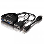 CAVI SWITCH E CONVERTITORI - VGA VIDEO SPLITTER 2P EQUIP 332521 SUPP. 450MHZ - SUPP,MONITOR VGA SVGA XGA QXGA E MULTI-SYNC, RISOL. FINO A 2048X1536 - Borgaro Online