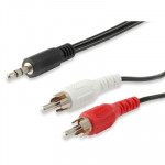 CAVI CAVI AUDIO/VIDEO - CAVO AUDIO M 3.5MM A 2RCA M 2.0MT EQUIP 14709207 - EAN: 4015867188767 - Borgaro Online