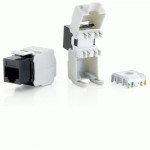 CAVI ACCESSORI - KEYSTONE JACK CAT.6, NON SCHERMATO EQUIPE 769211 NERO (8 PEZZI)- EAN: 4015867176542 - Borgaro Online