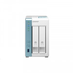 NAS E STORAGE DI RETE NAS SENZA DISCHI A 2 BAIE - NAS QNAP TS-231K X 2HD 3,5''/2,5''SATA6>NO HD<2P GIGABIT-3P USB3.0-1GB-QUAD CORE A214 1.7GHZ-GAR.2 ANNI- FINO:31/05 - Borgaro Online