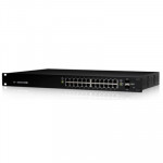 NETWORKING SWITCH GIGABIT - SWITCH 24P LAN GIGABIT UBIQUITI EDGESWITCH ES-24-500W POE+ - 2X SFP- MANAGED- 500W - Borgaro Online