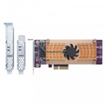 NAS E STORAGE DI RETE ACCESSORI PER NAS - SCHEDA ESPANSIONE SSD QNAP QM2-2P-344 DUAL M.2 PCIE (PCIE GEN3 X4 HOST INTERFACE) - Borgaro Online