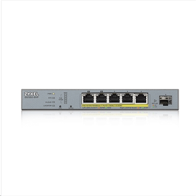 SWITCH 5P LAN GIGABIT POE ZYXEL GS1350-6HP-EU0101F NEBULAFLEX MANAGED X CCTV - 1P SFP-1Y SERV.NEBULAPRO