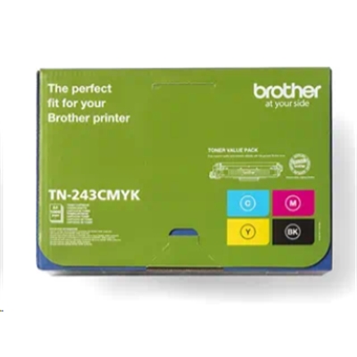 MULTIPACK BROTHER TONER TN243CMYK X HL-L3210CW/HL-L3230CDW/HL-L3270CDW/DCP-L3550CDW MFC-L3730CDN/MFC-L3750CDW/MFC-L3770CDW