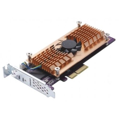 SCHEDA ESPANSIONE SSD QNAP QM2-2P-344 DUAL M.2 PCIE (PCIE GEN3 X4 HOST INTERFACE)