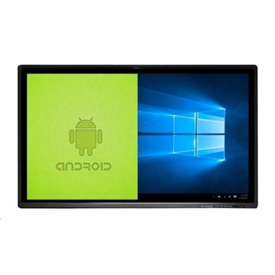 MONITOR YASHI TOUCH INTERATTIVO 65  4K 20 TOCCHI ANDROID 9 WINDOWS CON OPS STAFFA LY6506 FINO:01/06