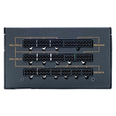 ALIMENTATORE ATX ITPSEGF1000 GF1000 EVO - 1000W, 80PLUS GOLD, VENTOLA FDB 12CM,  COND GIAPPONESI, MODULARE