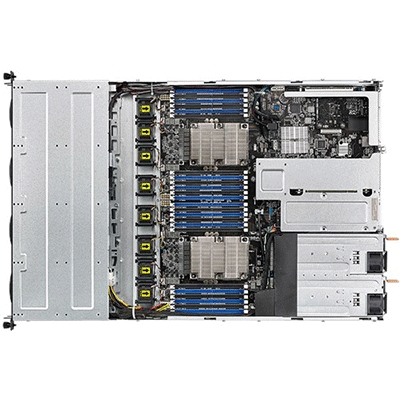 BAREBONE SERVER ASUS 1U RS700-E9-RS4 2XXEON LGA3647 C621 24DDR4 ECC2400 MAX3072GB 9SATA3 RAID RSTE 2XM.2 DVD + o - RW 2GLAN 1+1 800W