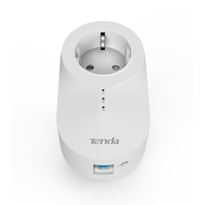 POWERLINE 1000M HOMEPLUG AV2 TENDA PH6 KIT PASSTHROUGH-PLUG AND PLAY -1P GIGABIT - PRESA CORRENTE INTEGRATA